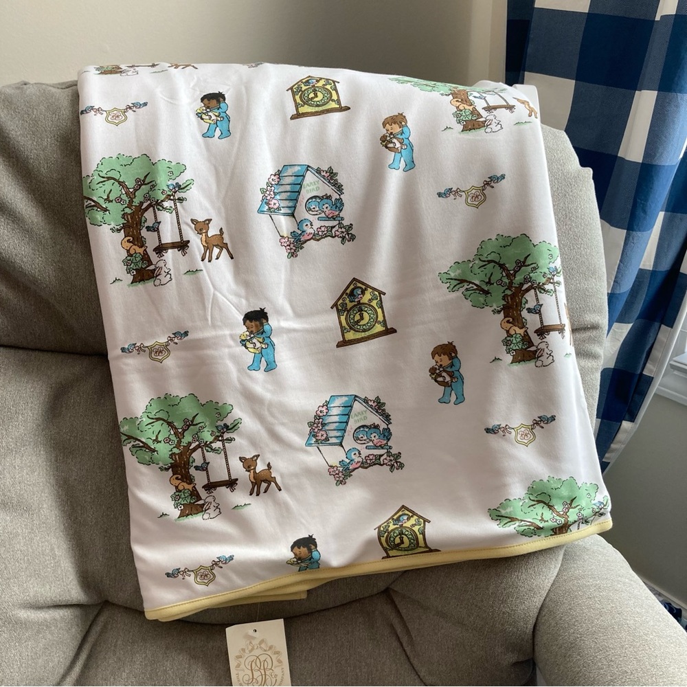 TBBC Silent Night Throw Early Bird Yellow